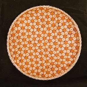 Belleza natural para cualquier entorno: bandejas decorativas redondas de bambú de Vietnam ideales para decoración de casas, cafeterías, restaurantes y hoteles - Product Image 3