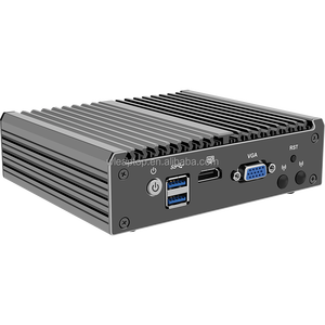 Mini PC Intel J4125 sin Ventilador con 4×2.5GbE LAN, Ordenador Industrial con HDMI 4K y VGA para Firewall, Router, NAS, Servidor de Red - Product Image 4