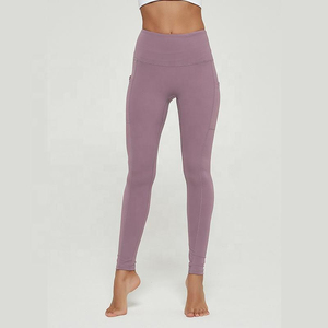 2024 mode Leggings décontractés en gros leggings de compression femmes bout à bout taille haute Yoga extensible sport Leggings - Product Image 6