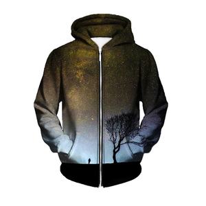Ropa de calle de gran tamaño para Hombre Sudaderas con capucha personalizadas de alta calidad 100% algodón peso pesado con impresión de logotipo para otoño - Product Image 1