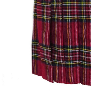 Venta al por mayor de estilo escocés a cuadros contraste familia tartán Kilts instrumento musical logotipo personalizado-Suministro directo familia tartán Kilts - Product Image 4