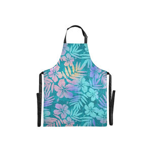 Nouvelle arrivée impression personnalisée sangle réglable coton Restaurant hôtel cuisine tabliers de cuisine - Product Image 2