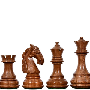 Pièces d'échecs de la série Staunton colombienne très demandées, en bois de sheesham et en bois de buis, roi de 3,8 cm, à prix avantageux - Product Image 1