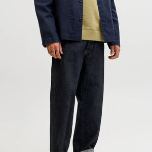 <b>Men's</b> 2026 <b>High</b> <b>Waist</b> Straight Loose Fit Denim <b>Jeans</b> Casual Cargo Pants All Seasons Wholesale Light Blue Street Style Vintage - Product Image 5