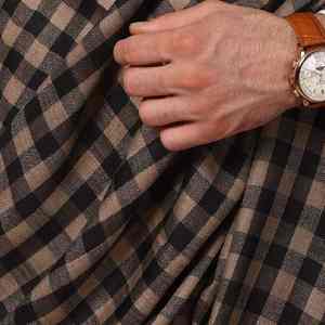 Men Winter <b>Wool</b> Shawl Breathable 300g Elegant Soft Traditional Solid Color Warm <b>Wrap</b> for Office Casual Ethnic Wear - Product Image 3