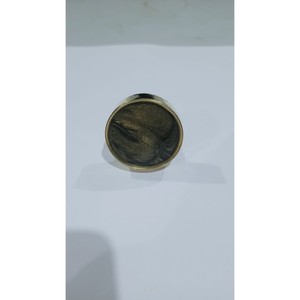 Terrazzo en résine bleu foncé avec marbre blanc Boutons d'armoire au look unique Boutons de porte à usage multifonctionnel Ensemble personnalisé de 6 boutons - Product Image 4