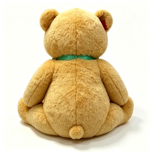 Ours en peluche personnalisé brodé avec nœud papillon vert, unisexe, rembourré en coton PP, jouet d'anniversaire pour les enfants de 3 ans et plus - Product Image 4