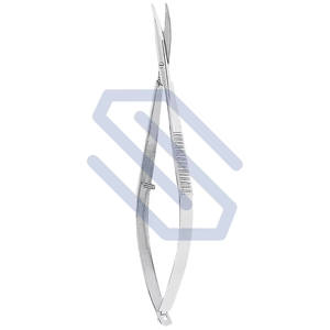 Tijeras de cirugía médica de acero inoxidable de punta roma curvada Westcott de 11cm, vendaje quirúrgico Manual, grapadora de piel, tijera de goma - Product Image 1