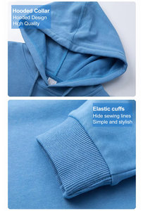 เสื้อฮู้ดสวมหัวสำหรับผู้ชายเสื้อผ้าฝ้าย100% พรีเมี่ยมดีไซน์แฟชั่นตามสั่ง - Product Image 3