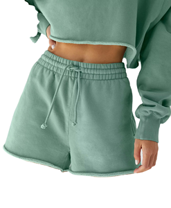 Custom Two Piece Set <b>Women</b> Clothing Funnel Turtleneck Crop Sweatshirt Top and <b>Skorts</b> Set Designer Clothes Woman Clothing - Product Image 5