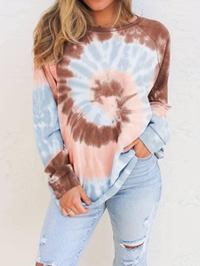 เสื้อฮู้ดและเสื้อสเวตเตอร์ผ้าฝ้ายขนแกะสำหรับผู้หญิงเสื้อครอปไซส์ใหญ่พิเศษพิมพ์โลโก้ตามสั่งสำหรับ100% - Product Image 3