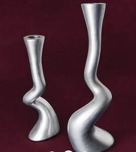 เชิงเทียนอลูมิเนียมรูปทรงที่เป็นเอกลักษณ์เชิงเทียนทำด้วยมือที่ทันสมัยสำหรับบ้านโรงแรมจัดงานแต่งงานและตกแต่งโต๊ะ - Product Image 5