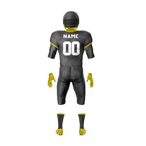 Wholesale Printed American <b>Football</b> Uniform with Anti-Bacterial Short Sleeves Breathable Fabric and Plus Size Feature - Product Image 2