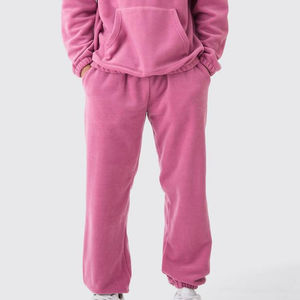 Chándales de lana con estampado de algodón 100% personalizado, Sudadera con capucha y pantalón acampanado, conjunto de chándal de 2 piezas, traje de pantalón con estacas de estilo callejero para hombre - Product Image 5