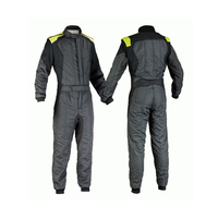 Trajes Deportivos para Automovilismo con Capa de Tela Nomex Resistente al Fuego, Antideslizantes, Unisex para Adultos