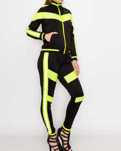 Custom Logo Polyester Cotton <b>Fleece</b> Casual 3 Piece <b>Women</b> Stylish Fitness Winter <b>Jogger</b> Tracksuit Set Outfit - Product Image 3