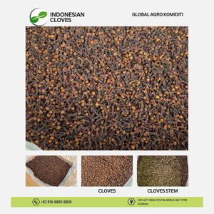 กานพลูแห้งออร์แกนิคธรรมชาติ- แบรนด์ Global Agro Komoditi ราคาโรงงาน ขายส่ง อินโดนีเซีย ขั้นต่ำ 10000 FCL สินค้าพร้อมส่ง AD - Product Image 3