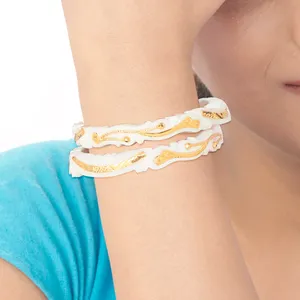 กำไลข้อมือแฟชั่นสำหรับผู้หญิง-สีทองกัลมอฮาร์ - Product Image 3
