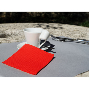 Tovaglioli Rossi Microdot 20x20cm, 100 Pezzi, 24 Confezioni, B2B - Product Image 1