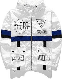 Chaqueta Deportiva de Lujo para Hombre al por Mayor, Personalizada, Impermeable, con Cierre, para Correr al Aire Libre, Diseño Largo y Delgado - Product Image 2