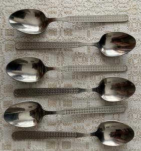 Ensemble de couverts minimalistes finis argent couverts durables pour décor de table de cuisine moderne et usage professionnel d'Inde - Product Image 5