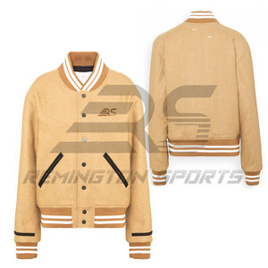 Venta al por mayor en blanco Varsity chaquetas nueva moda invierno Varsity chaqueta personalizada hombres Letterman chaqueta - Product Image 3