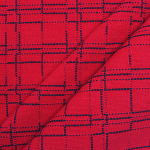 Tallas personalizadas, mantel de algodón 100% de la India, productos textiles para el hogar, diseños de Dobby de Color rojo, técnica tejida de estilo moderno - Product Image 3