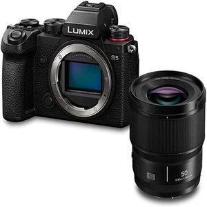 Full Frame Mirrorless Camera 50mm F1.8 Lens 4K 60P Video Recording Flip Screen Wi-Fi L-Mount 5-Axis Dual I.S. Digital CMOS Body - Product Image 6