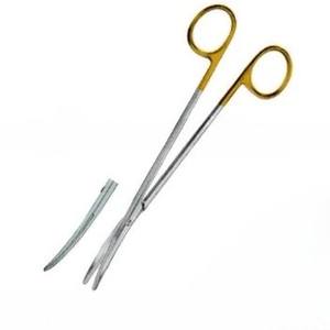 Tijera Metzenbaum personalizada de la mejor calidad TC curvada 18cm Acero inoxidable TC tijera instrumentos quirúrgicos - Product Image 6