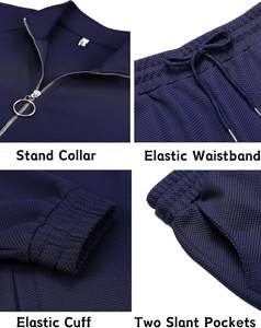 Custom 500GSM Cotton Fleece Tracksuit for Men Oversized <b>Hoodie</b> Joggers Set Screen <b>Print</b> Logo Plain Solid Color Gym Wear Winter - Product Image 6