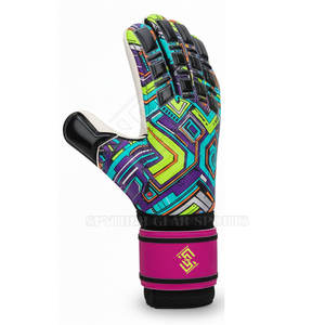 Gants de gardien de but unisexes en latex de haute qualité, design original 2026, fermeture auto-agrippante antidérapante, options personnalisables, vente en gros - Product Image 2