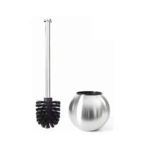 Support de brosse WC en acier inoxydable de qualité supérieure, thermolaqué, pour la maison et l'hôtel, brosses durables pour le nettoyage des salles de bain, à prix abordable - Product Image 5