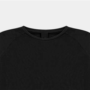 T-shirt décontracté pour homme de qualité supérieure, col rond, mélange de coton, séchage rapide, respirant, écologique, doux, manches courtes, tissé uni, imprimé numérique - Product Image 5