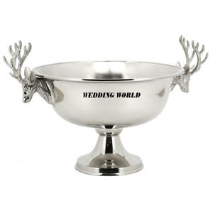 Bol à chocolat décoratif en aluminium dernière nouvelle collection Bol à chocolat forme ronde Designer Nouveau bol à chocolat - Product Image 1