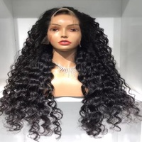 Perruque de cheveux humains 100% indiens bruts vierges pour femmes non traités 360 extensions de dentelle complètes