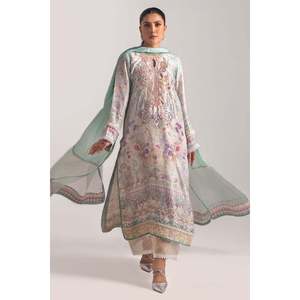 Ensemble chemise et dupatta en mousseline de soie bohème Myla pour le printemps/été - Product Image 3