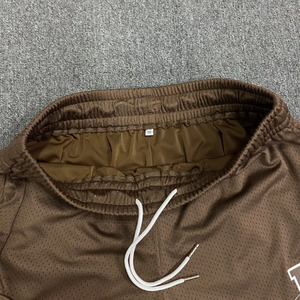 Pantalones cortos de malla con estampado de sublimación personalizado forro interior ropa de calle colorida pantalones cortos de verano para hombres y mujeres - Product Image 3