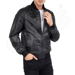 Nueva chaqueta de cuero de llegada para hombres en colores personalizados-Exportación desde Pakistán Chaqueta de espuma de diseño nuevo y de moda para hombres - Product Image 2