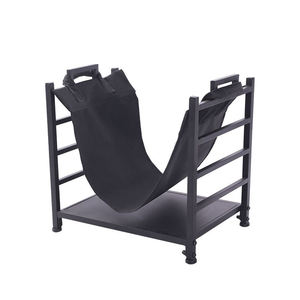 Starryheart ชั้นเก็บของไม้เตาผิงกลางแจ้งโลหะในร่มชั้นเก็บฟืน - Product Image 2