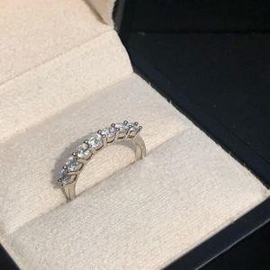 Anillo de compromiso de moissanita personalizado para mujer, color D, VVS, claridad, Plata de Ley 925, joyería nupcial de lujo, anillo de propuesta - Product Image 3