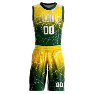 Nuevo Conjunto de Uniforme de Baloncesto Personalizable, Material Transpirable de Alta Calidad, Conjunto de Uniformes de Baloncesto - Product Image 2