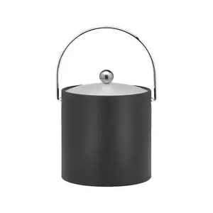 Juego de Cubiertos para Bar de Champán con Acabado de Cobre, Porta Botellas de Vino, Cubetas para Hielo, Recipientes para Bebidas, Tazón de Metal Duradero - Product Image 1