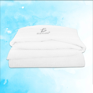 Lussuoso Copriletto Trapuntato Bianco, Elegante Ricamo in Poliestere, Personalizzabile, Morbido, per Letti Singoli, Matrimoniali e King Size, per Casa e Hotel - Product Image 2