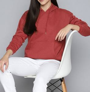 Sweats à capuche légers 100% coton imprimés personnalisés doux et confortables motif solide hiver travail vêtements décontractés avant Logo bas quantité minimale de commande vente! - Product Image 3