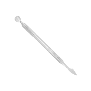 Pousse-cuticules en acier inoxydable de qualité salon, outil de manucure, conception de précision, poignée antidérapante, double usage, réutilisable pour une utilisation facile - Product Image 4