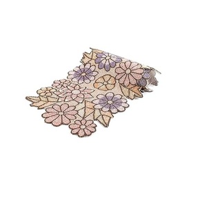 Wholesale Factory Price Flower Beaded <b>Runner</b> Home and Garden Tabletop Antique Design and <b>Table</b> Decoration Customized Colors - Product Image 4