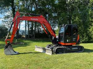 Mini-excavatrice Kubota KX040-5 d'occasion de qualité supérieure, fournisseur en gros, excavatrice hydraulique robuste, prix compétitif, livraison rapide - Product Image 4