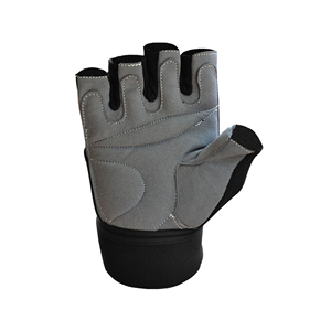 Nuevos guantes de entrenamiento con muñequera, guantes de cuero para ejercicio de levantamiento de pesas de Pakistán, guantes para hombres, protección para los dedos - Product Image 3