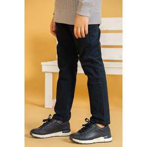 Pantalon droit en twill 100% coton RAMI, taille élastique, logo personnalisable, fermeture éclair décorative, pantalon de travail pour homme, taille XL, couleur Oxford - Product Image 2