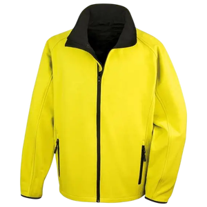 เสื้อแจ็คเก็ตซอฟต์เชลล์พรีเมียมสำหรับผู้ชายไซส์ใหญ่พิเศษ กันน้ำ กันลม อุ่นสบาย เหมาะสำหรับเดินป่าและกิจกรรมกลางแจ้ง - Product Image 5